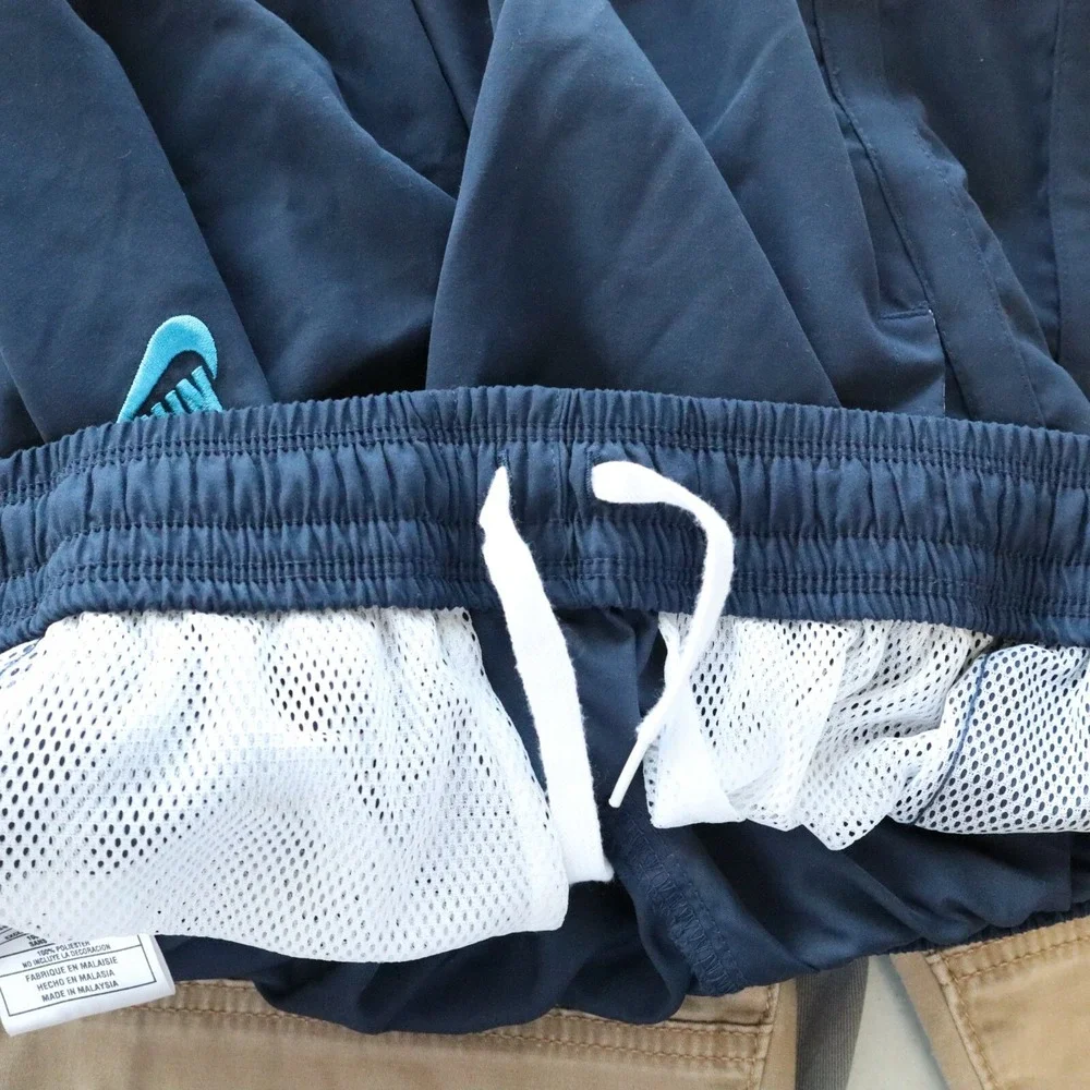 Nike Shorts Mens Large‎ Sportswear Activewear Gym Training Athletic Dark Blue